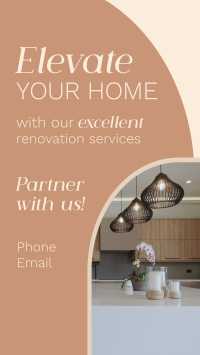 Renovation Elevate Your Space TikTok Video