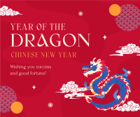 Year Of The Dragon Facebook Post