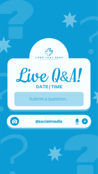 Stylish Live Q&A Instagram Reel