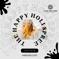 Holi Spree Instagram Post Design