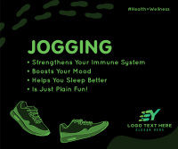 Jogging Facts Facebook Post