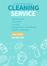 Cleaning Company Poster