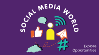 Social Media World Facebook Event Cover