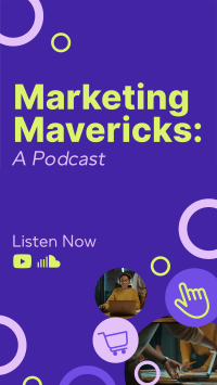 Digital Marketing Podcast TikTok Video