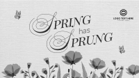 Spring Has Sprung Facebook Event Cover