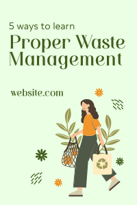 Proper Waste Management Pinterest Pin