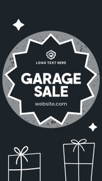 Garage Sale Ad Instagram Story