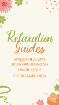 Relaxing List Instagram Story