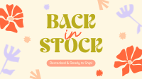 Quirky Back In Stock Animation