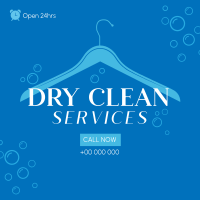 Dry Clean Service Instagram Post Design