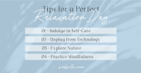 Tips for Relaxation Facebook Ad