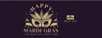 Mardi Gras Party Facebook Cover Image Preview