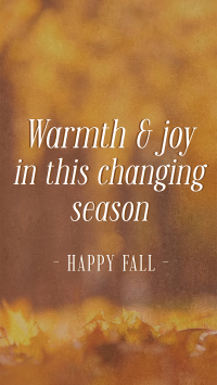 Autumn Season Quote Instagram Reel