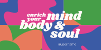 Mind Body & Soul Twitter Post