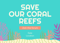 Coral Reef Conference Postcard