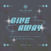 Generic Giveaway Y2k Instagram Post