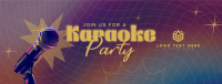 Karaoke Party Facebook Cover Design