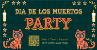 Muerto Cat Party Facebook Ad