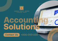 Accounting Solutions Postcard