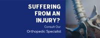 Orthopedic Consultation Facebook Cover Image Preview