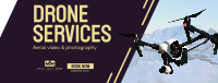 Professional Drone Service Facebook Cover