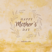 Floral Mother's Day Linkedin Post