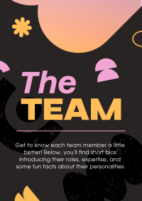 Get to Know the Team Flyer