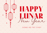 Chinese New Year Postcard