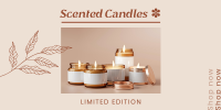 Limited Edition Scented Candles Twitter Post