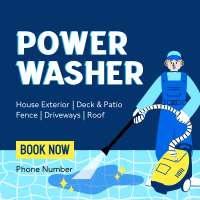 Power Washer for Rent Instagram Post