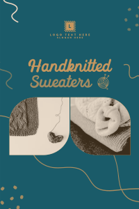 Handknitted Sweaters Pinterest Pin