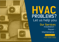 Affordable HVAC Services Postcard