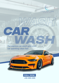 Professional Car Cleaning Flyer