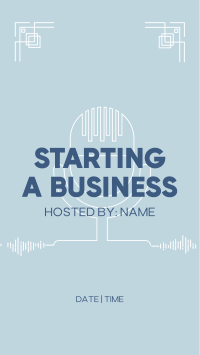 Simple Business Podcast Facebook Story