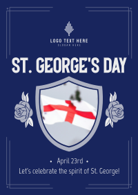 St. George's Day Celebration Poster