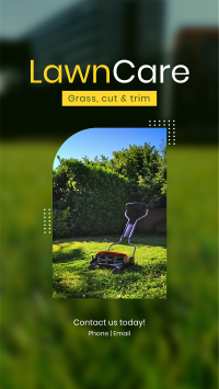 Lawn Mower Facebook Story