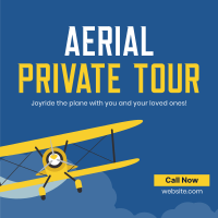 Aerial Private Tour Instagram Post