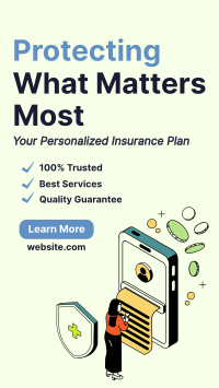 Insurance Investment Plan Facebook Story