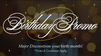 Birthday Promo Video