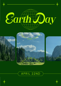 Earth Day Minimalist Poster