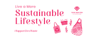 Sustainable Living Facebook Cover Image Preview