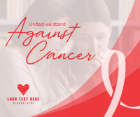 Stand Against Cancer Facebook Post