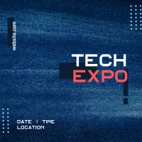 Tech Expo Linkedin Post Design