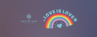 Love Is Love Facebook Cover Image Preview