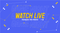 Live Game Night YouTube Banner