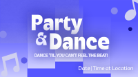 Abstract Dance Party Animation