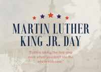 Martin Luther Day Postcard