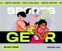 Sports Gear Sale Facebook Post