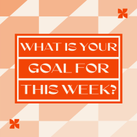 Monday Goal Engagement Instagram Post