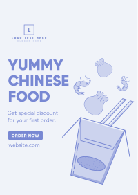 Asian Food Delivery Flyer